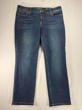 Women’s Lucky Brand Lolita Skinny Ankle Cheville Blue Jeans Size 12/31 #882